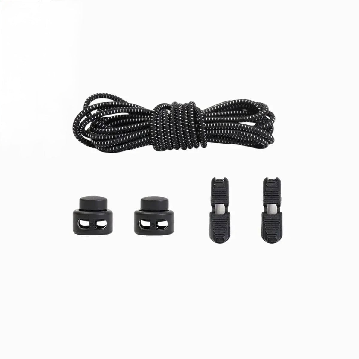 KICKS Speed Elastic Shoelaces (black)
