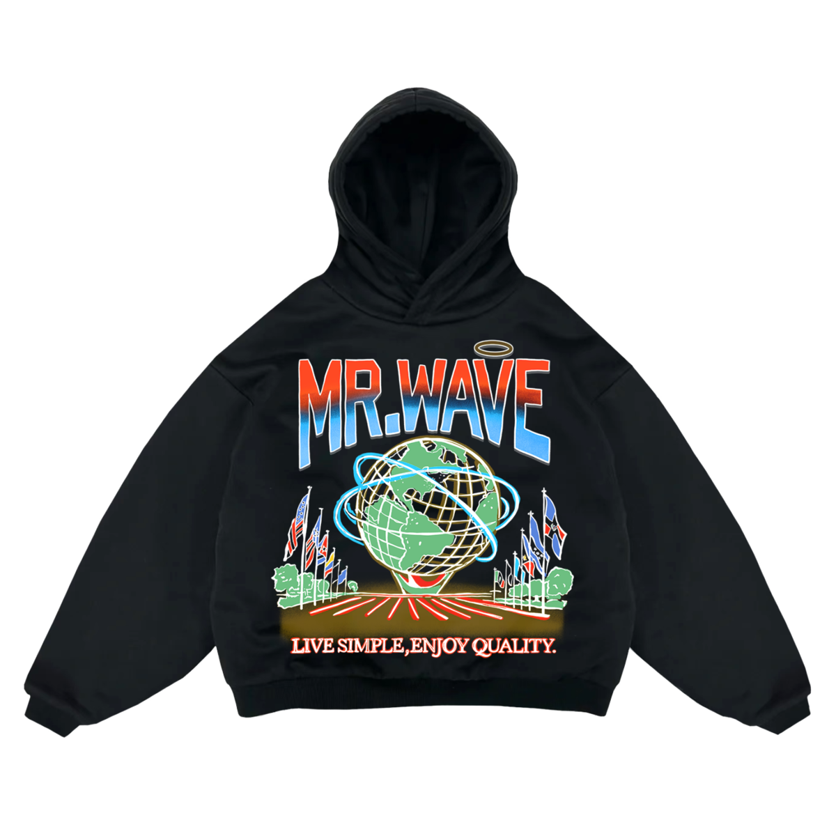 MR.WAVE The Meadows Hoodie (black)
