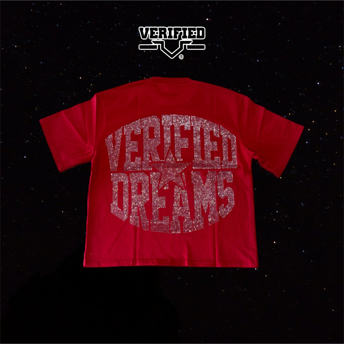 VERIFIED Dreams T-shirt (red)