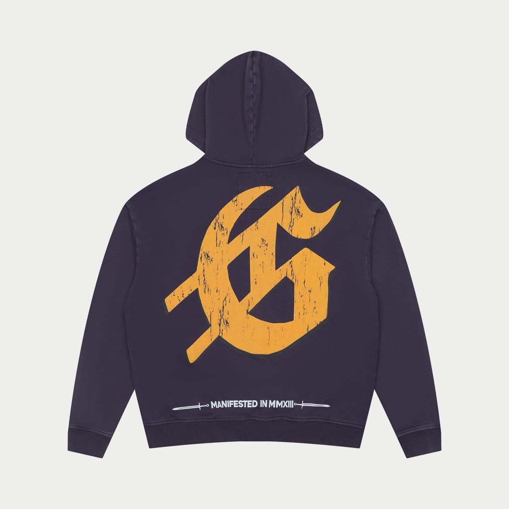 GODSPEED Chrome Liberty Zip Hoodie (navy)