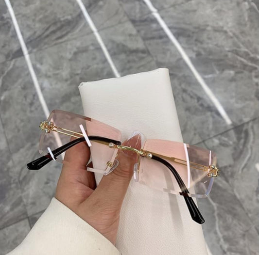 Vogue WOMEN’S Rimless/Vintage Sunglasses