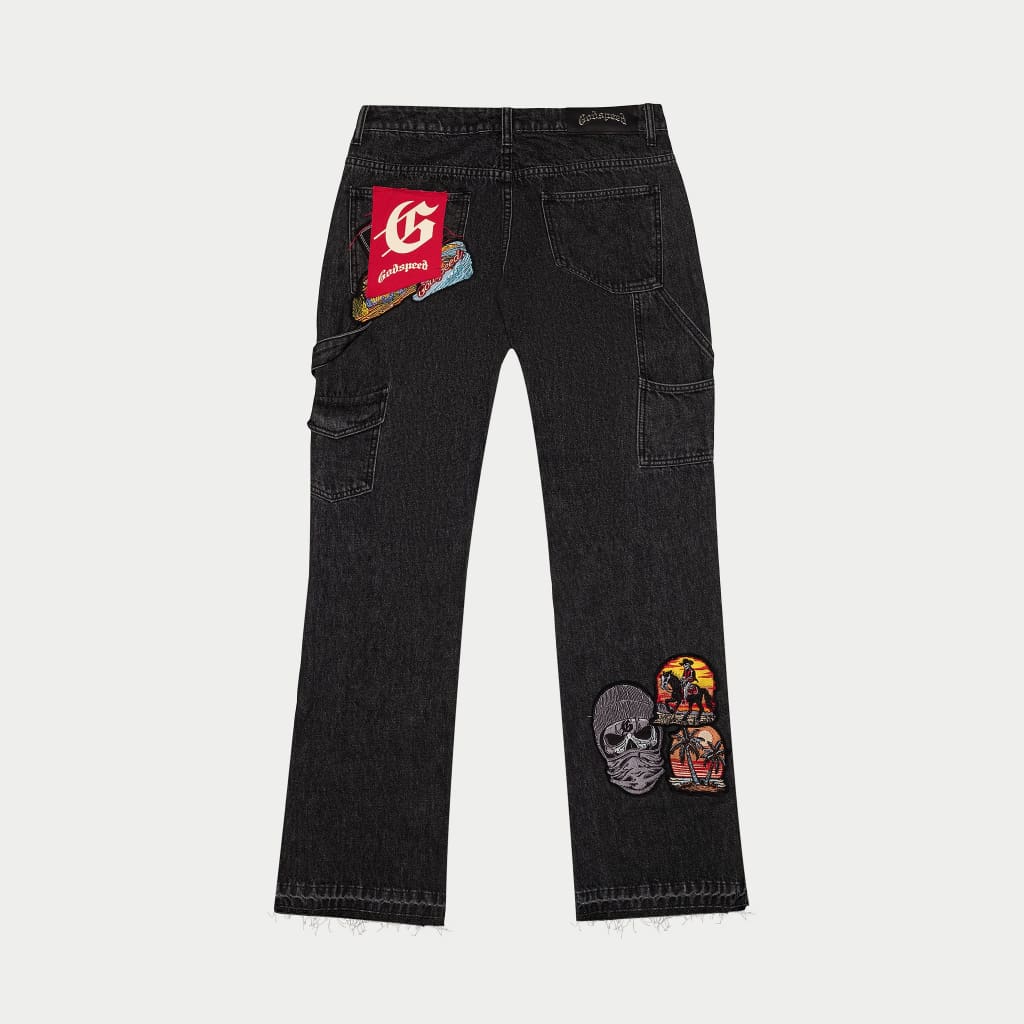 GODSPEED Patchwork Denim (black)