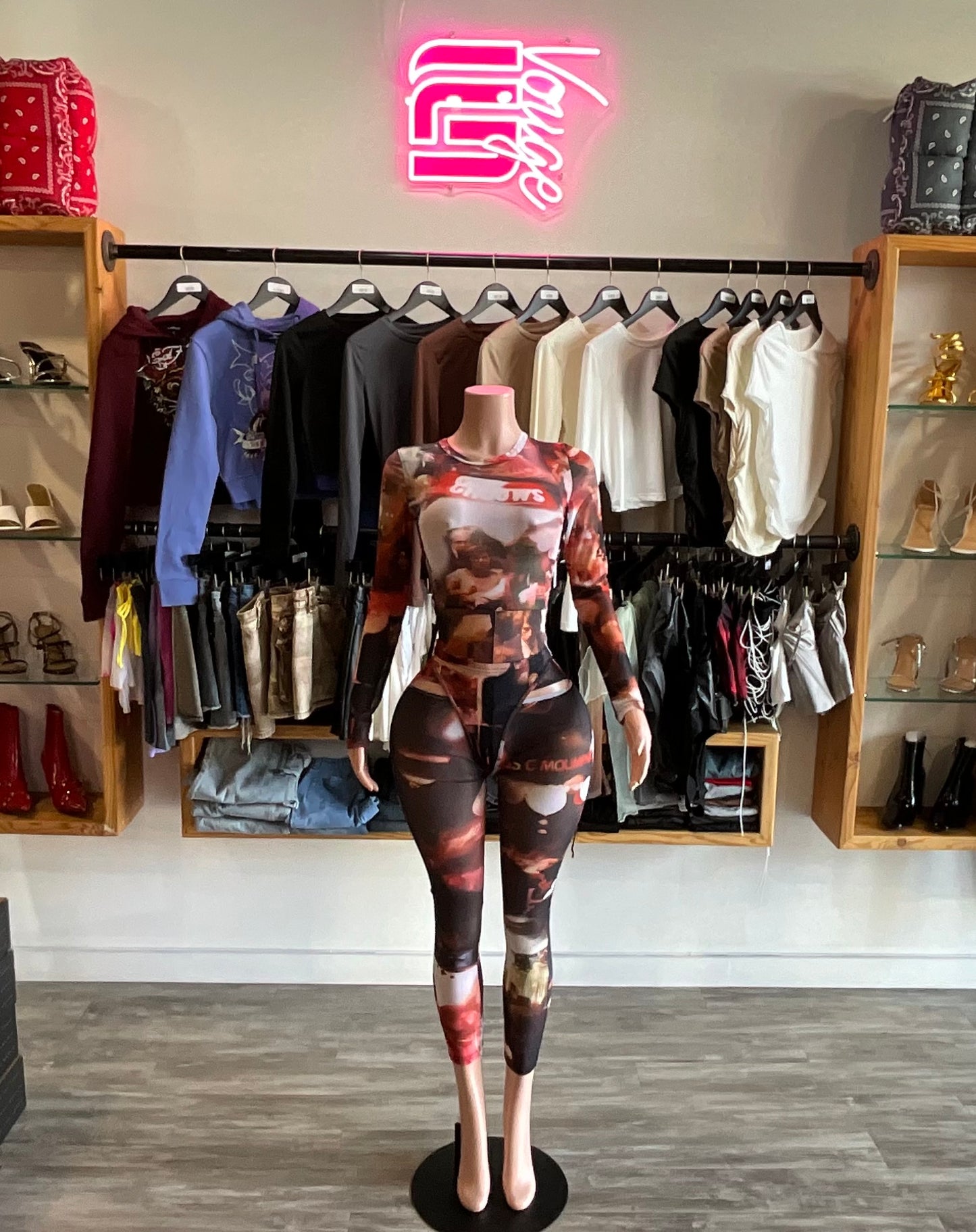 WOMEN’S SEXY MESH JUMPSUIT