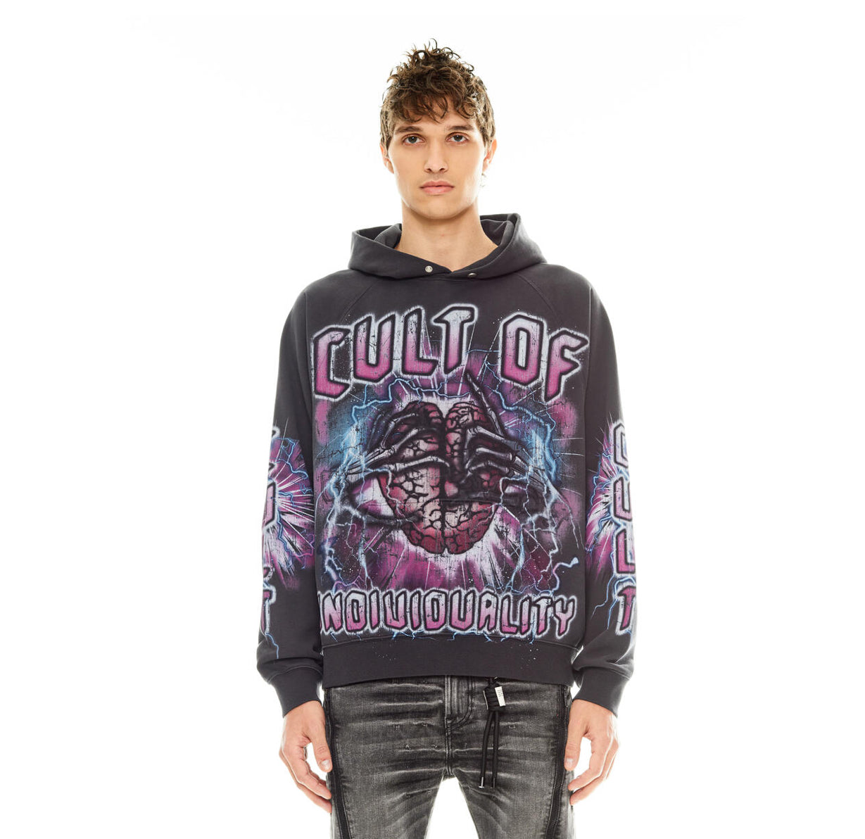 CULT Pullover Sweatshirt (charcoal)