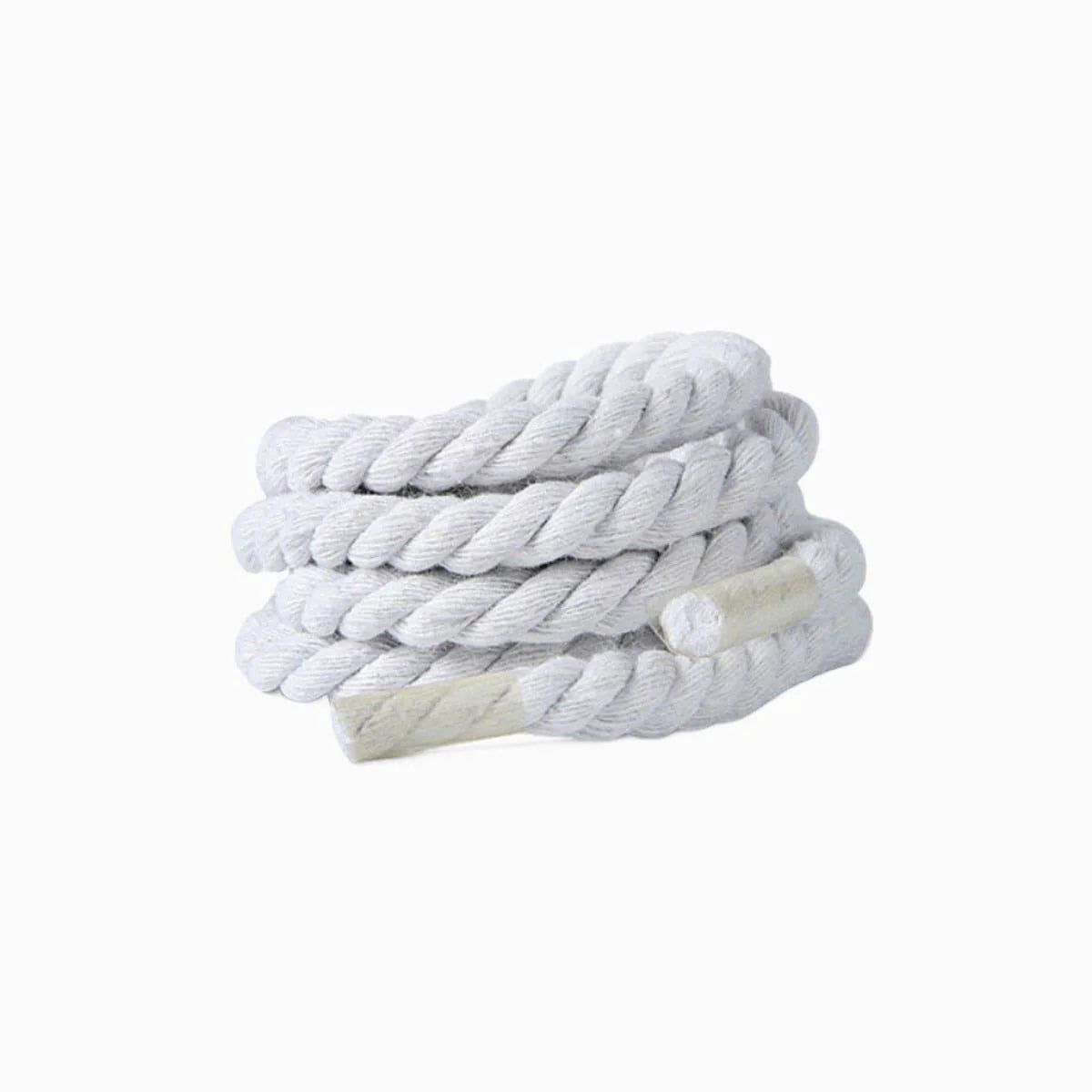 KICKS Round Fat Laces (white)