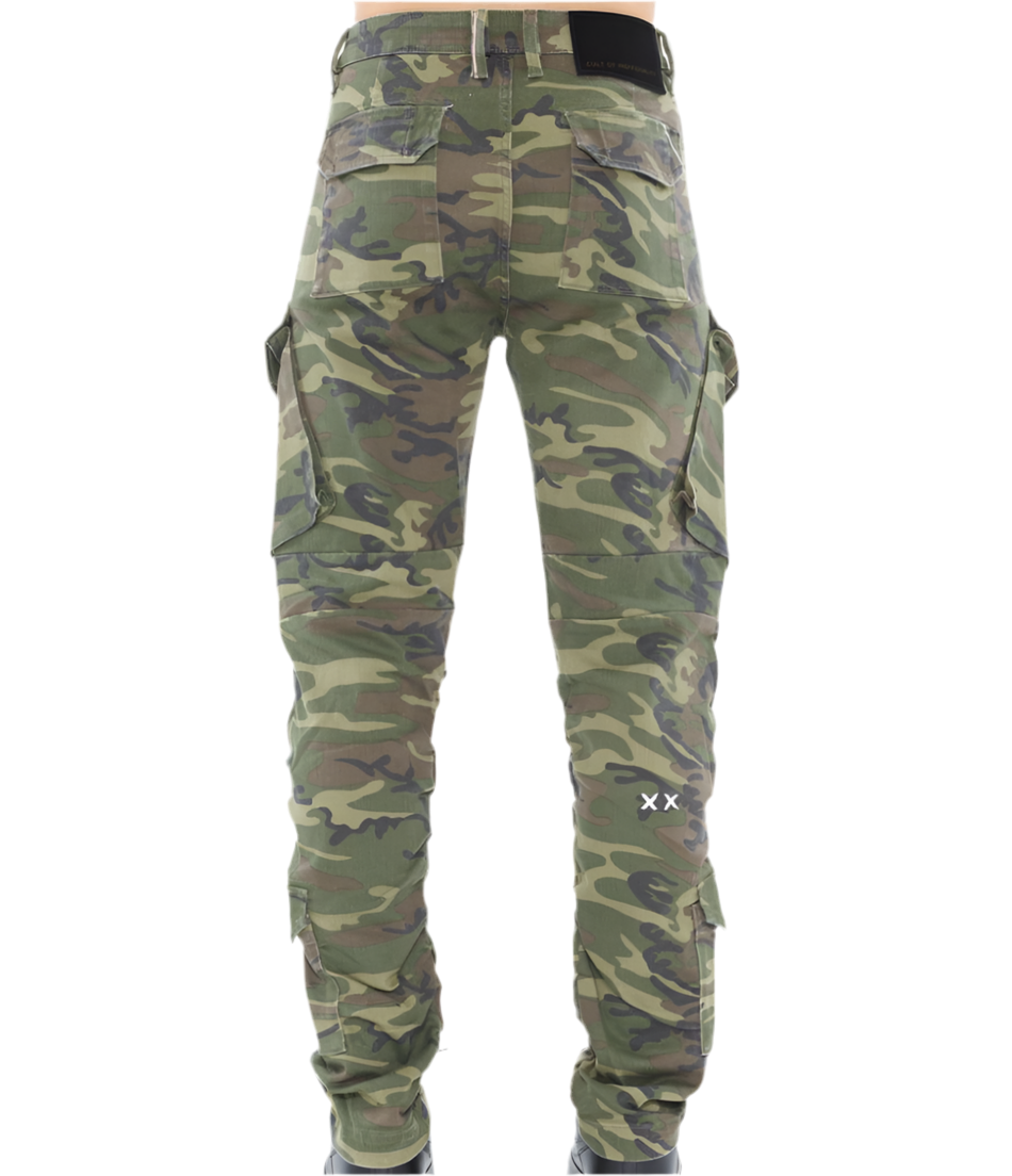 CULT Rocker Cargo Jeans (Camo)