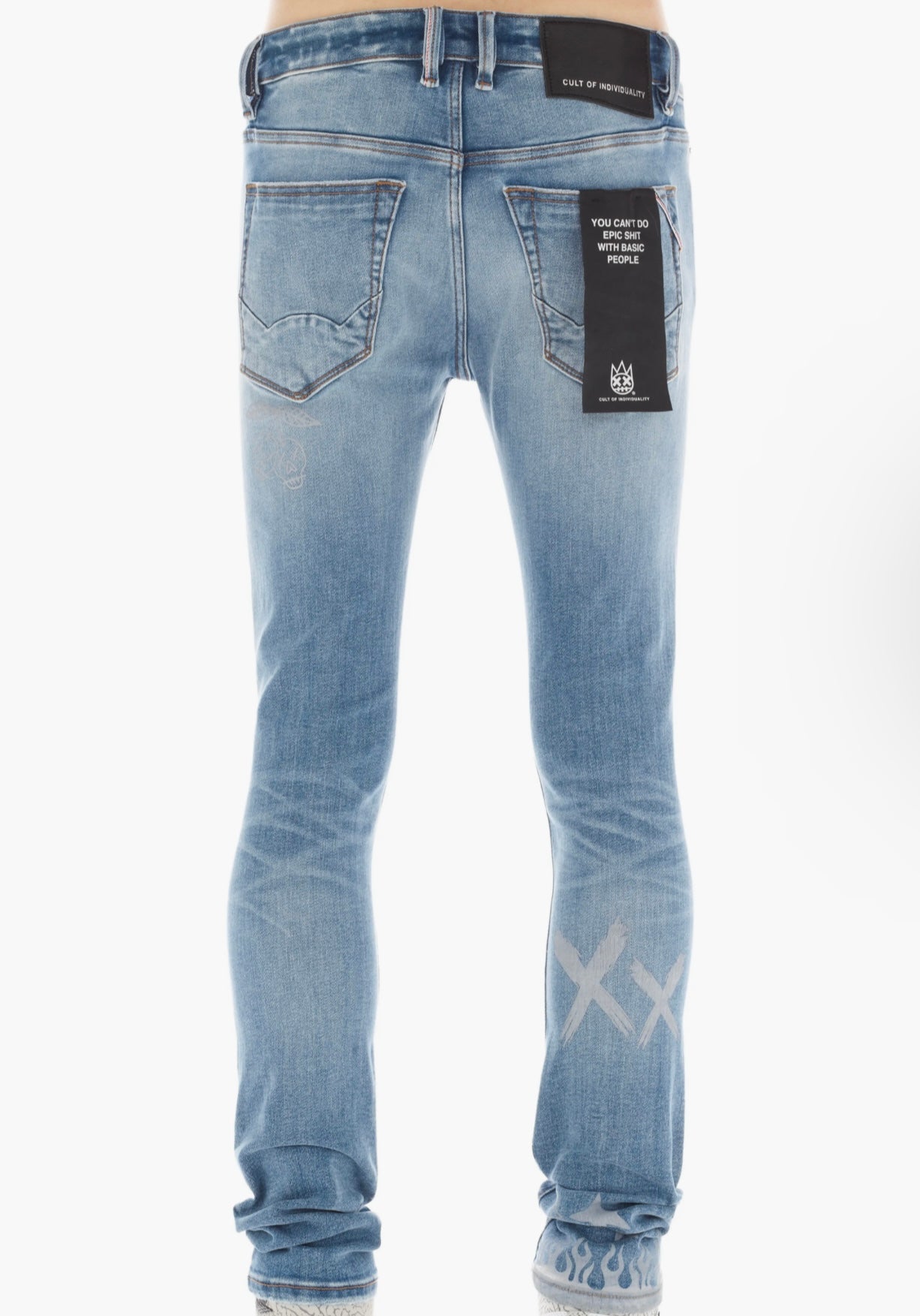 Cult of Individuality “PUNK SUPER
SKINNY IN IDOL” Jeans