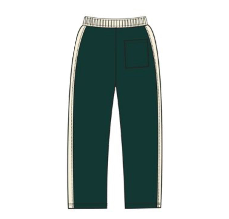MR.WAVE Distressed Wave Sweatpants (green)