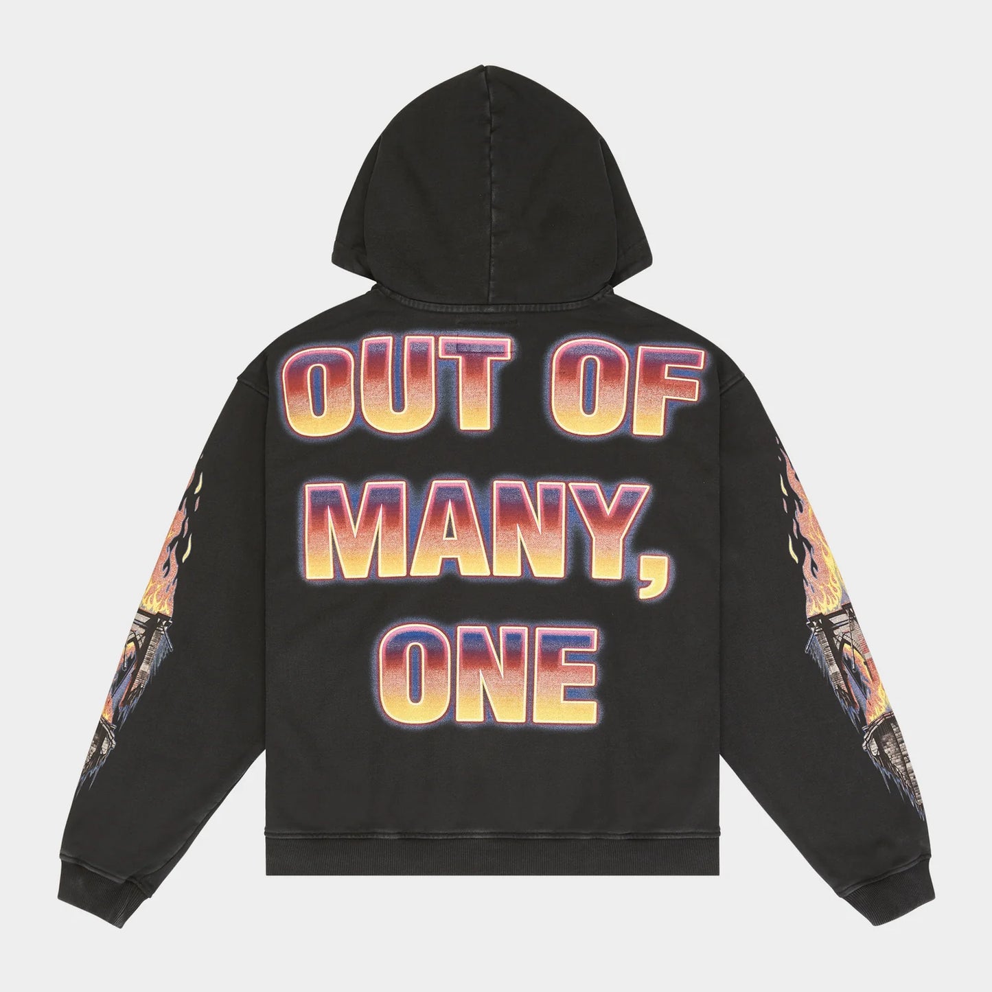 GODSPEED Burnt Bridges Hoodie (black wash)