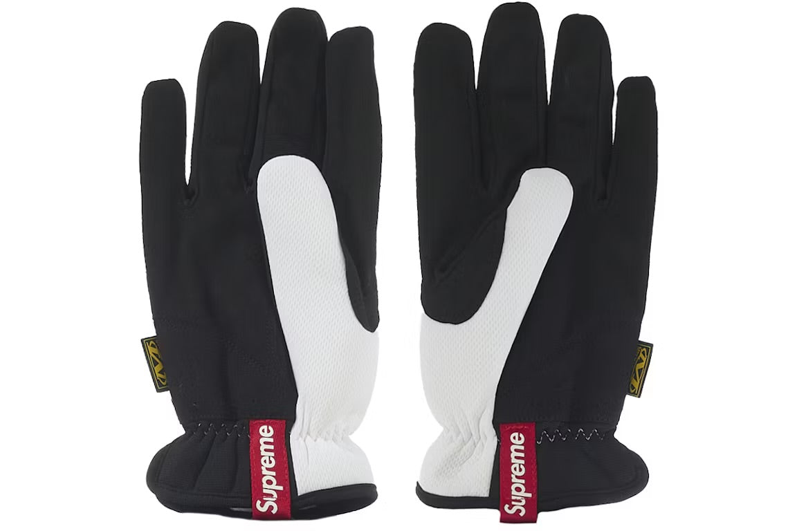 Supreme Mechanix FastFit MLB Teams Gloves (White)
