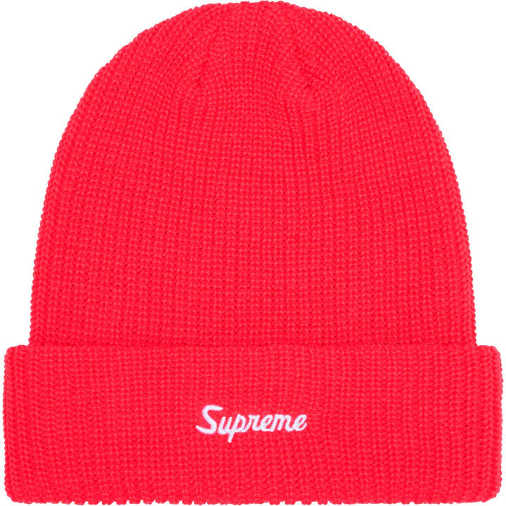 SUPREME Loose Gauge Beanie (Watermelon)