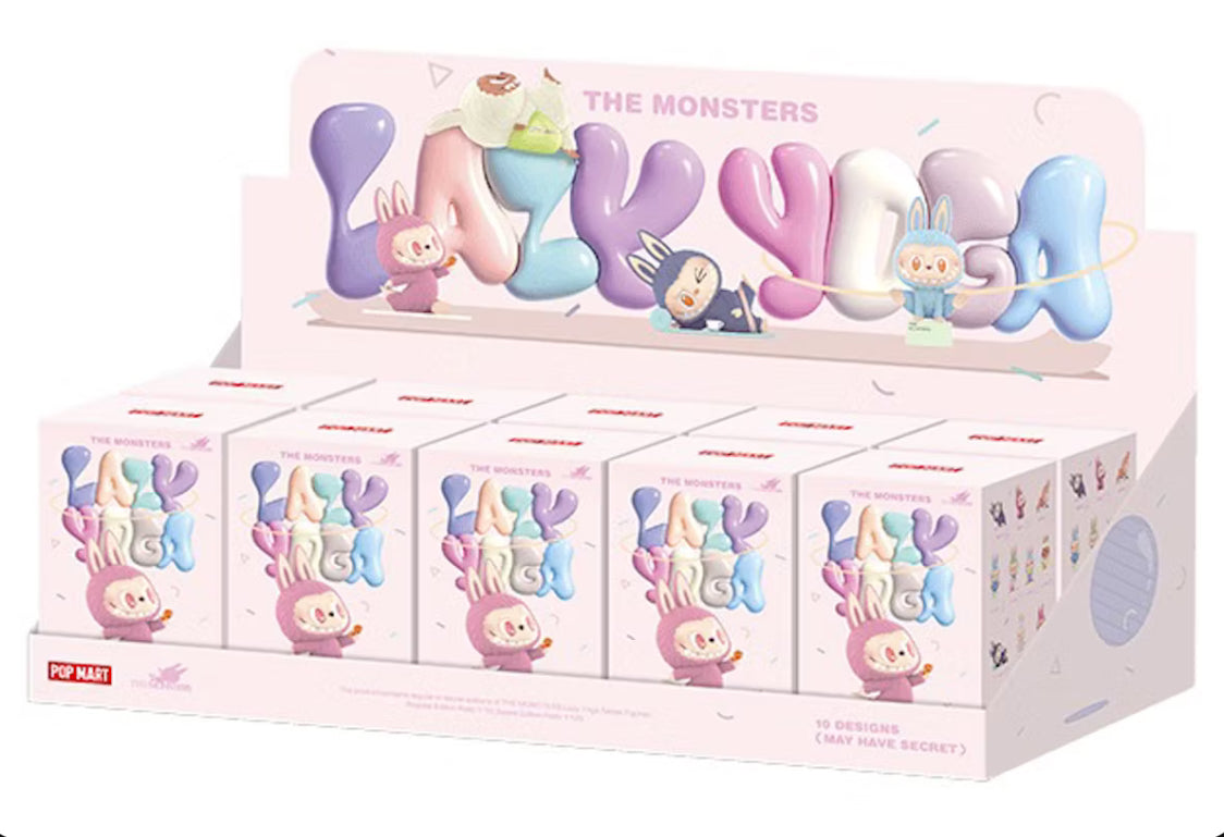 POP MART Labubu Lazy Yoga