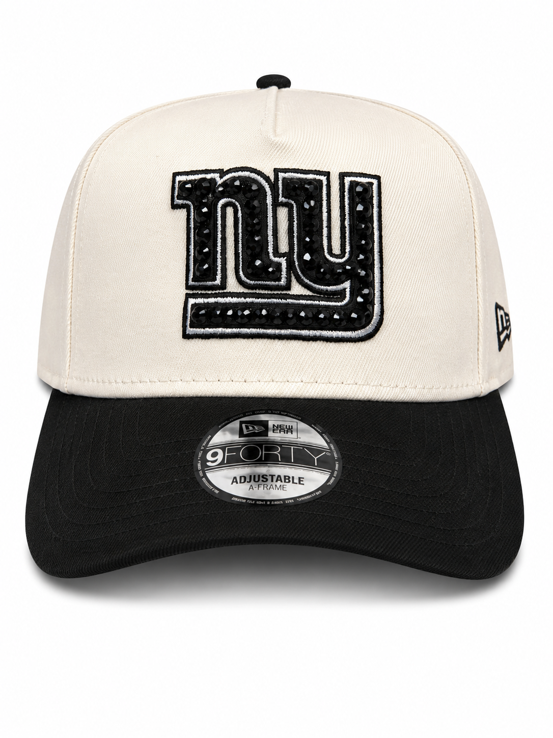 Polanco Caps New York Giants Iced-Out Black And Beige Hat