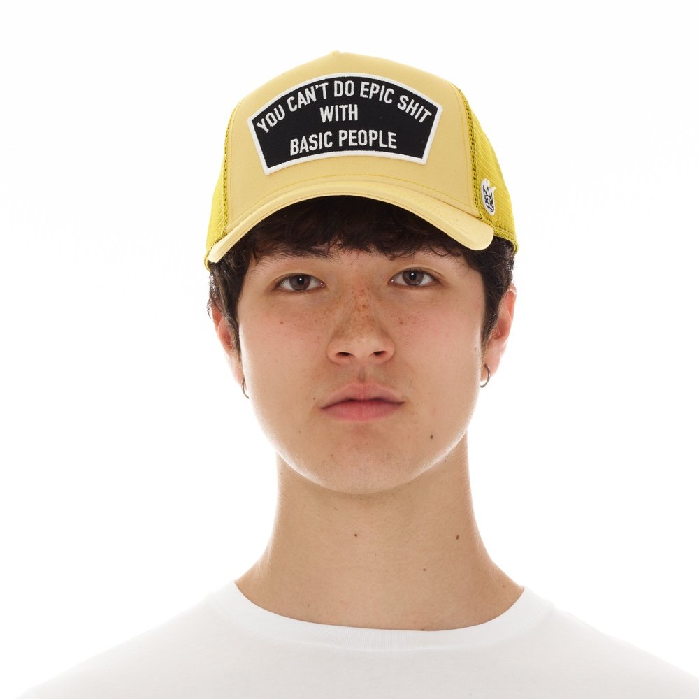 CULT OF INDIVIDUALITY VINTAGE YELLOW HAT