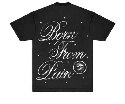 WEALTHY ANGELS Born From Pain Tee (Black)