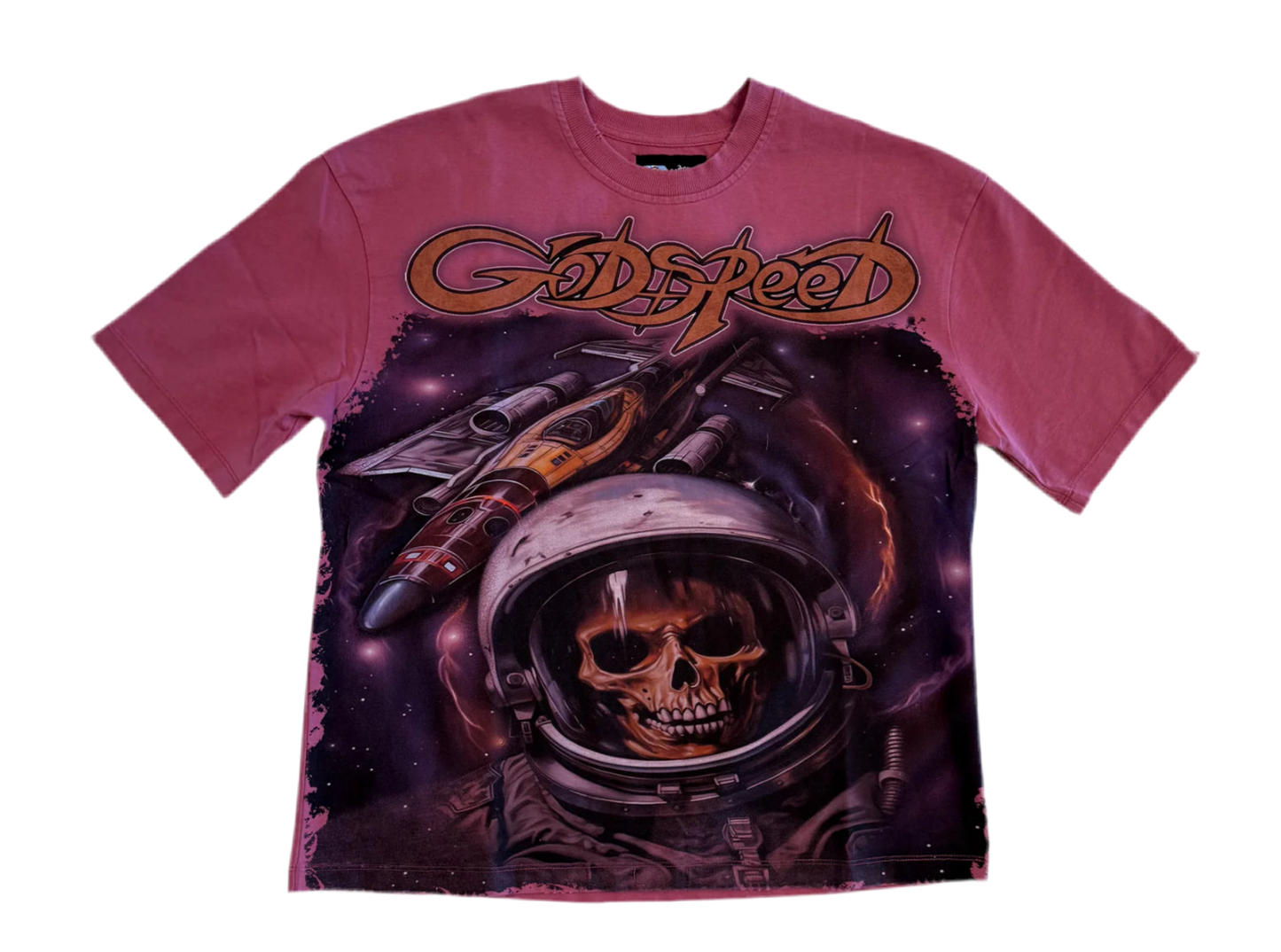 Godspeed Space Traveler Tee (Pink)