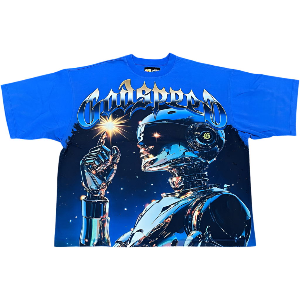 Godspeed Sputnik Moment Tee (Royal)
