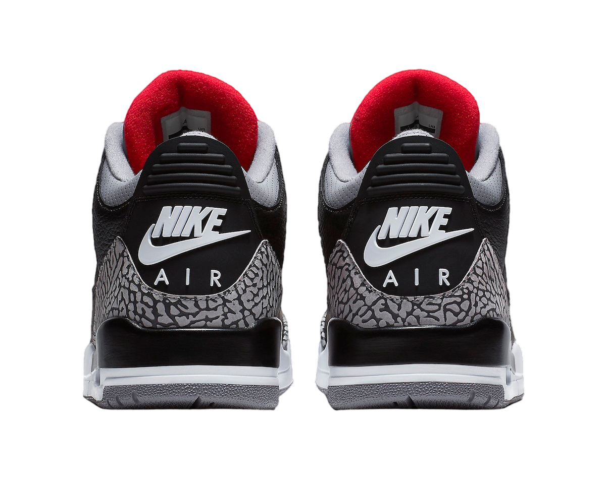 AIR JORDAN 3 BLACK CEMENT