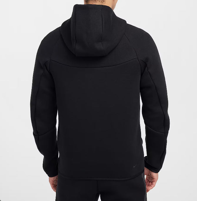 Nike Men's Tech Fleece Full-Zip Windrunner Hoodie Black