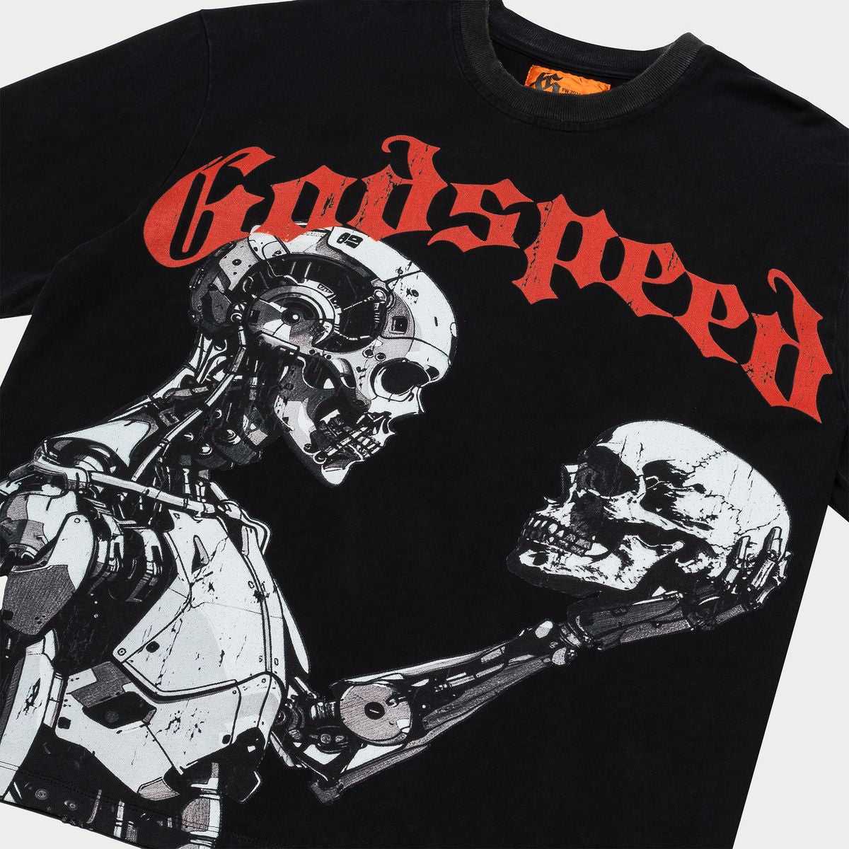 GODSPEED MANKIND VS AI T-Shirt (BLACK)