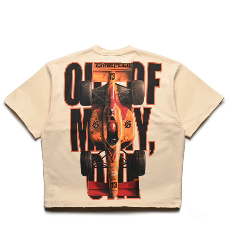 GODSPEED F1 Finish Line Tee (beige)