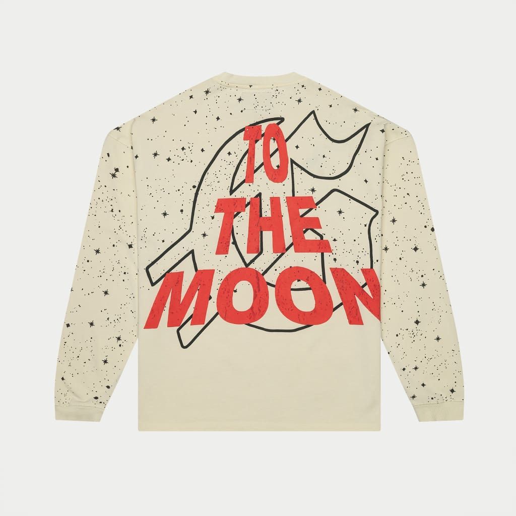 GODSPEED No Looking Back LS T-Shirt (creme)