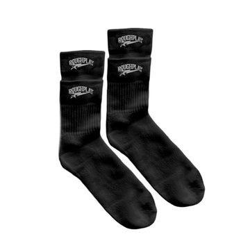 ROUGHPLAY BLACK/SILVER Socks