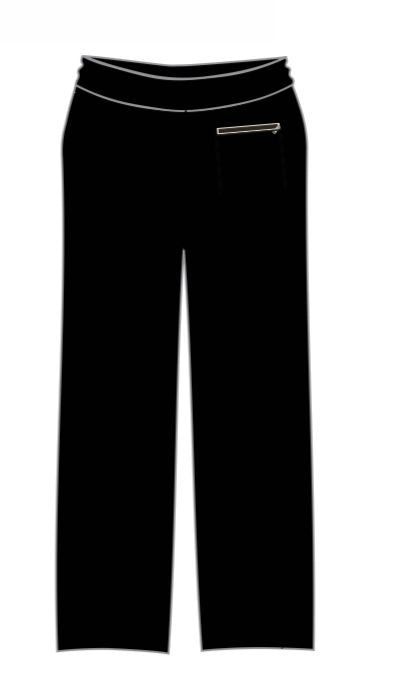 MR.WAVE CREW DISTRICT SWEATPANTS (BLACK/BLUE)