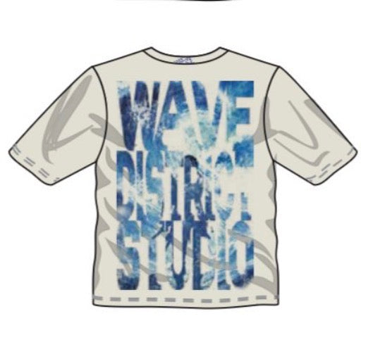 MR.WAVE PURSUIT TEE (CREAM)