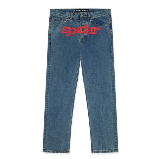 Sp5der Light Wash V3 Indigo Denim