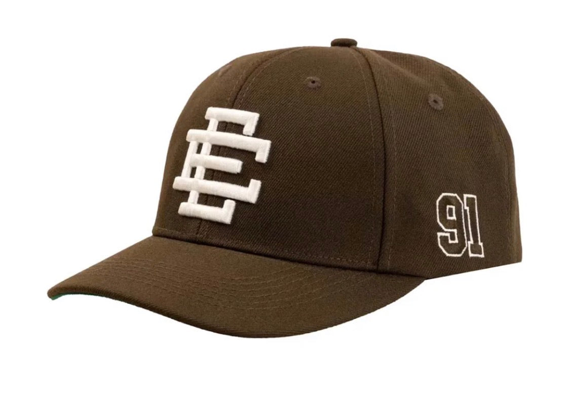 Eric Emanuel EE Basic Hat ‘Brown/White’