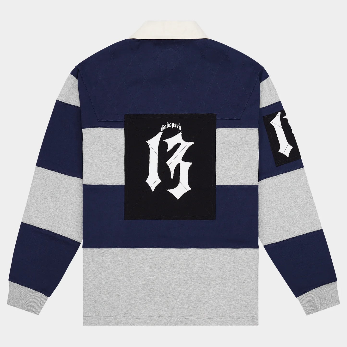 Godspeed Classic Field Rugby Shirt (Navy/Heather)