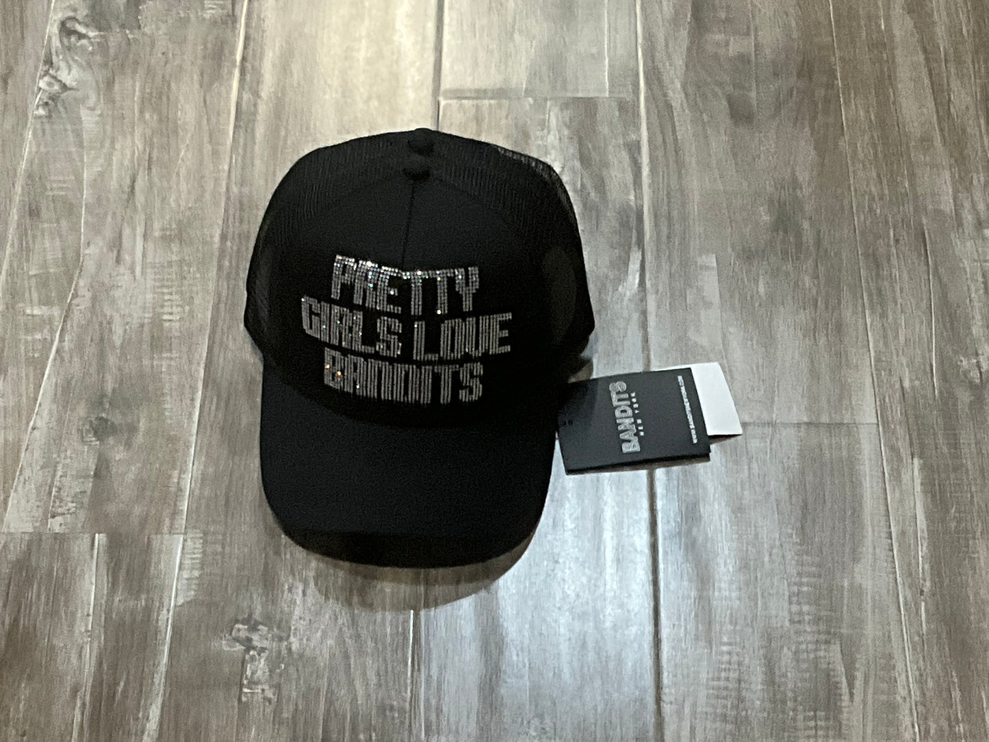 BANDITS BLACK SILVER HAT