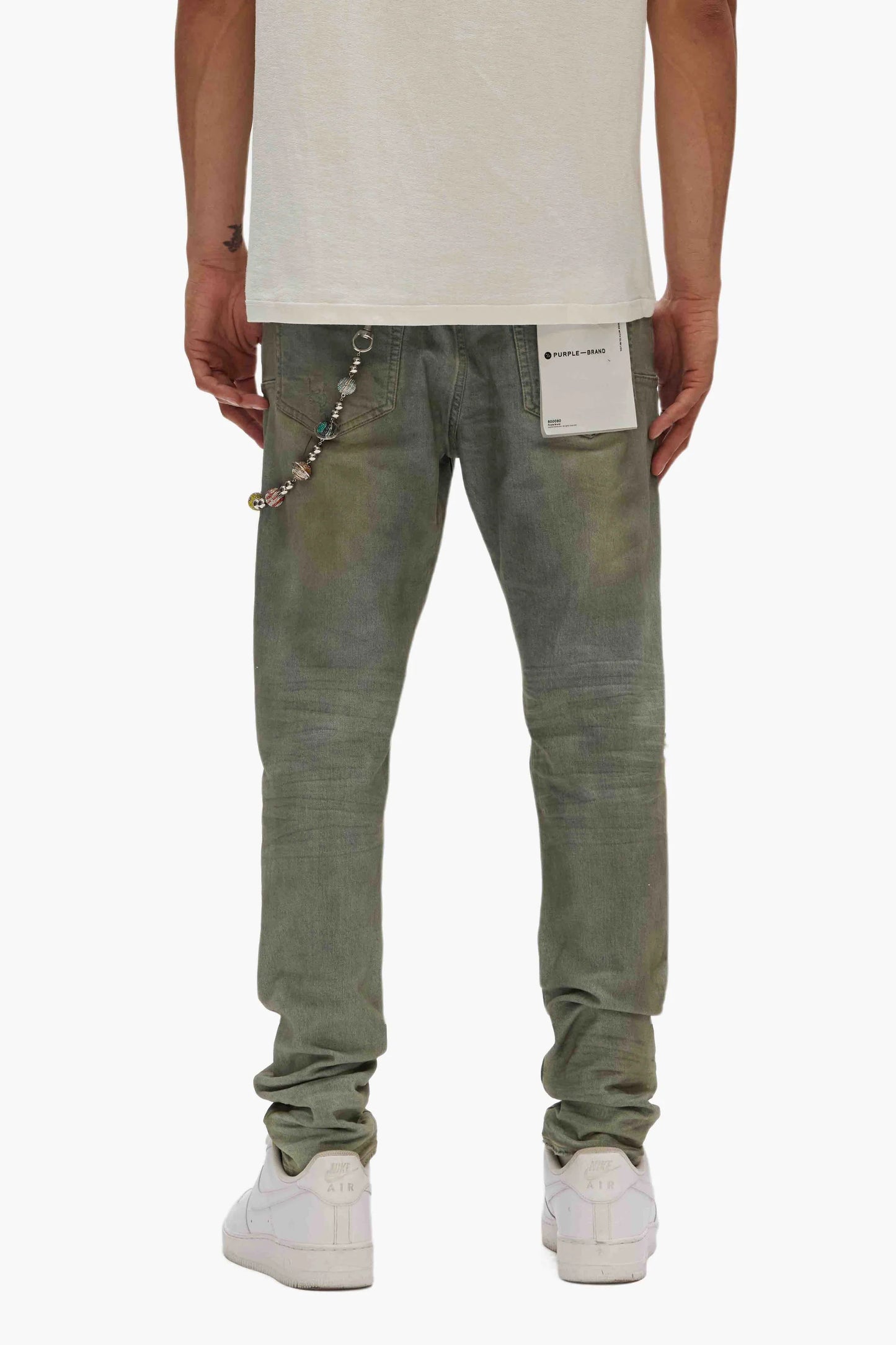 Purple Brand Light Dirty Wax Jeans