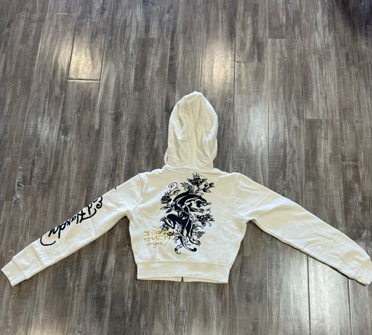 ED HARDY HOODIE (white)