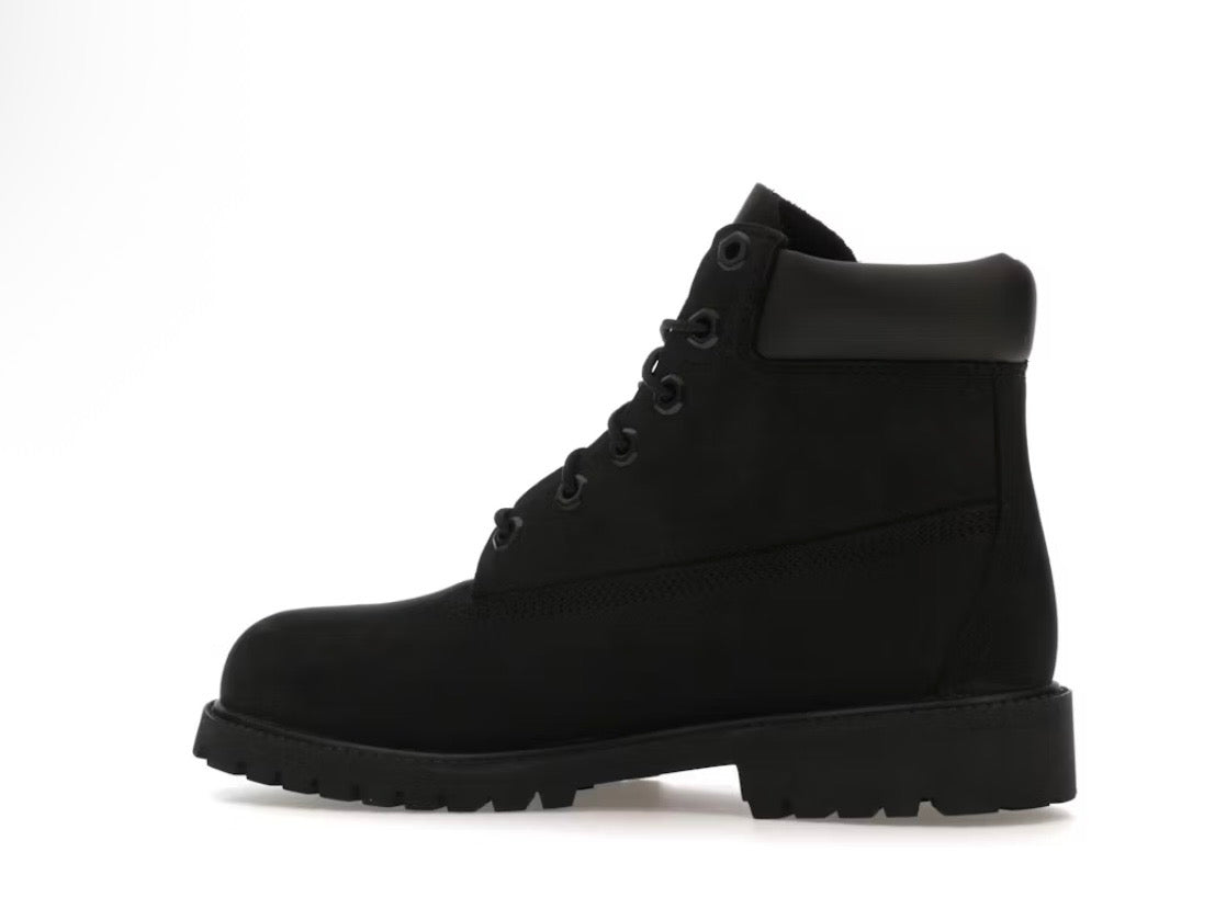 Timberland 6 Inch Boot Black Nubuck Premium (PS)
