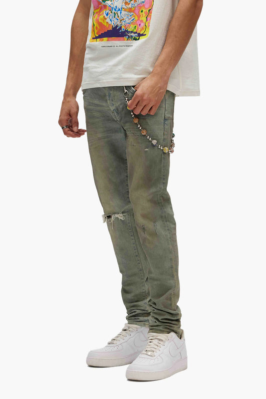 Purple Brand Light Dirty Wax Jeans