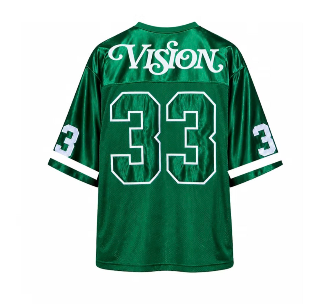 333 VISION (GREEN-SILK JERSEY 333 T-SHIRT)
