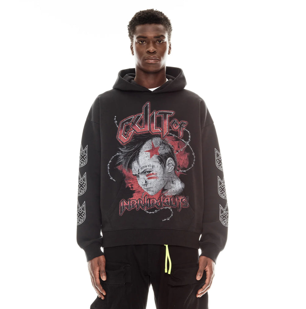 CULT PULLOVER SWEATSHIRT (BLACK)
