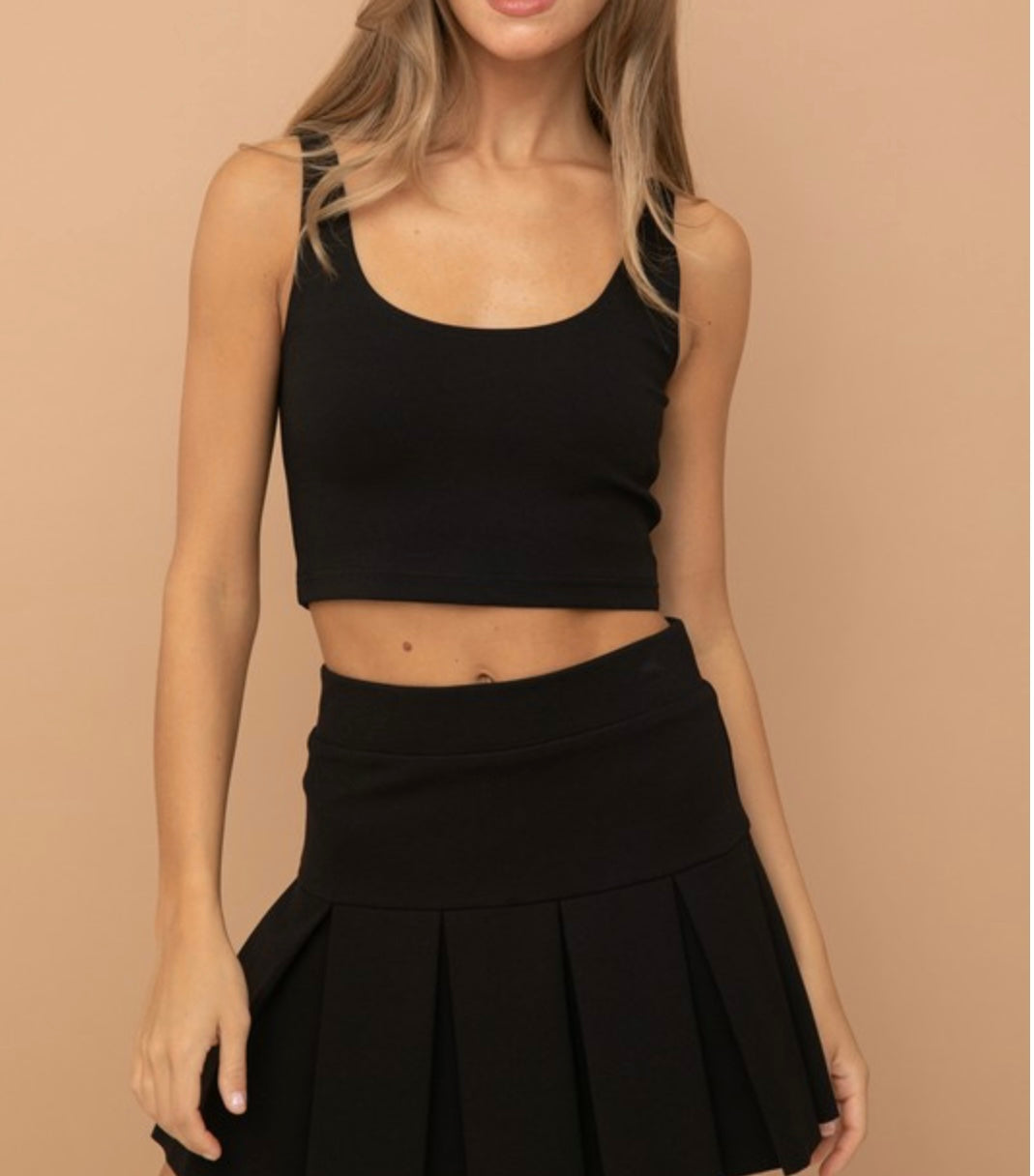 Vogue WOMEN’S PONTE TENNIS SET BLACK