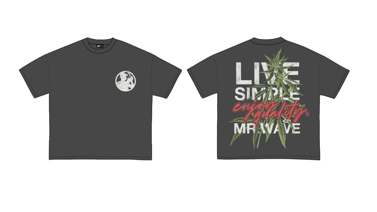 MR.WAVE QUALITY TEE (BLACK)
