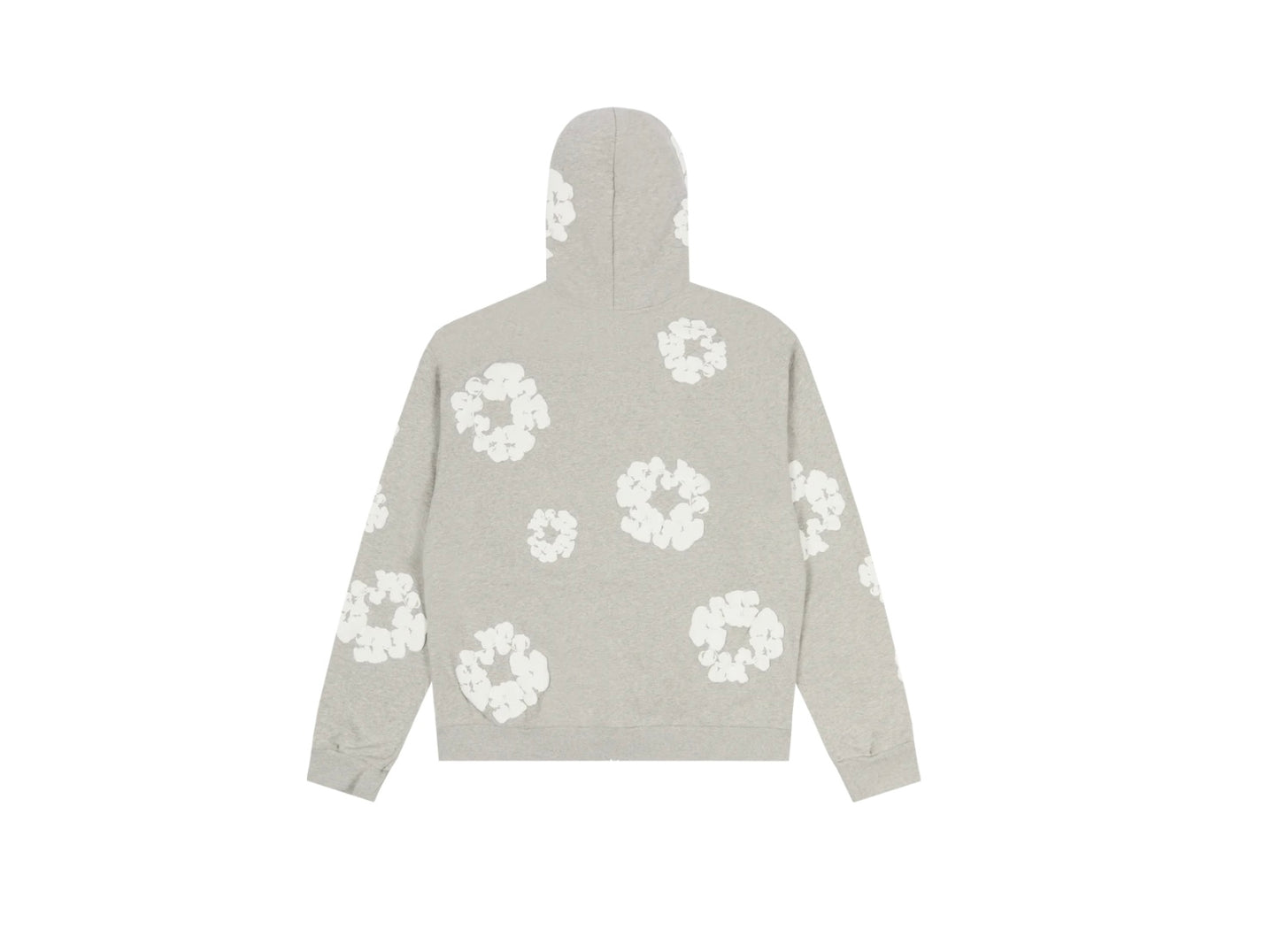 Denim Tears Cotton Wreath Zip Hoodie Grey