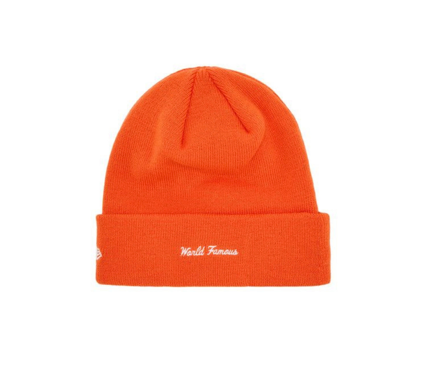 NEW ERA® BOX LOGO BEANIE "FW 24 DARK ORANGE"