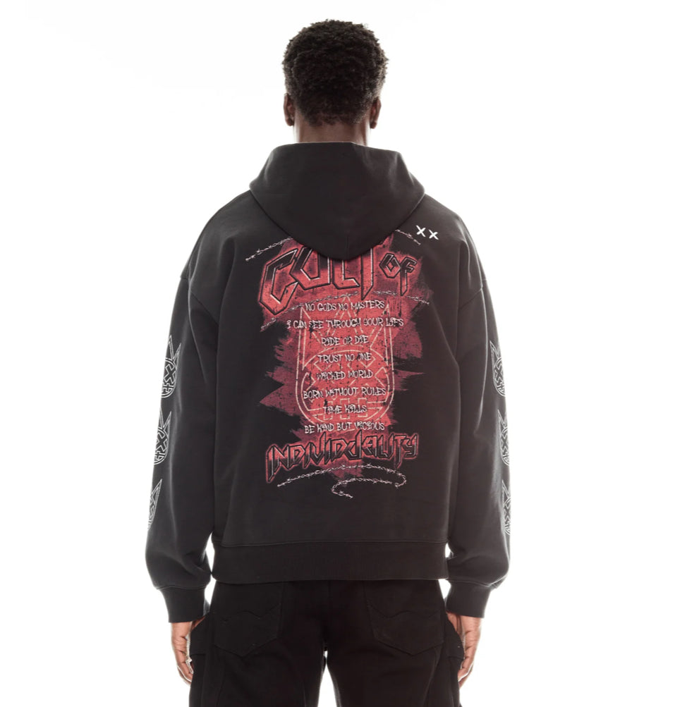 CULT PULLOVER SWEATSHIRT (BLACK)
