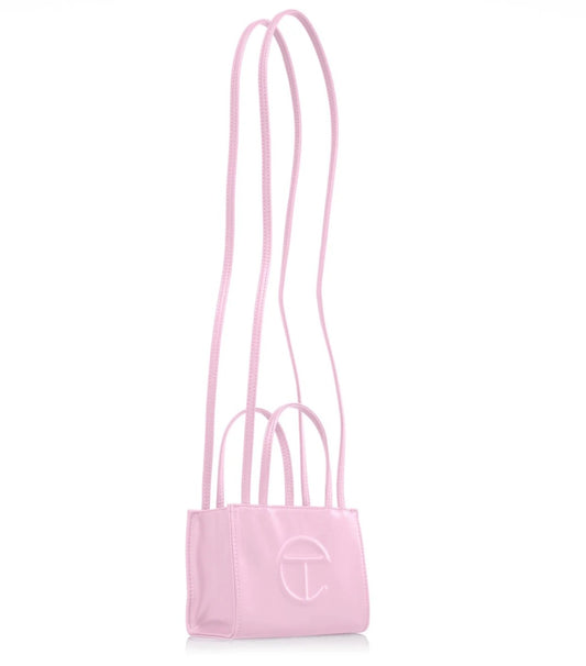 TELFAR Small Shopping Bag | Bubblegum Patent