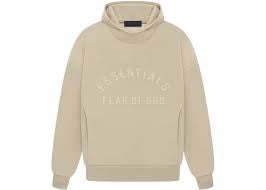 ESSENTIALS TAN HOODIE