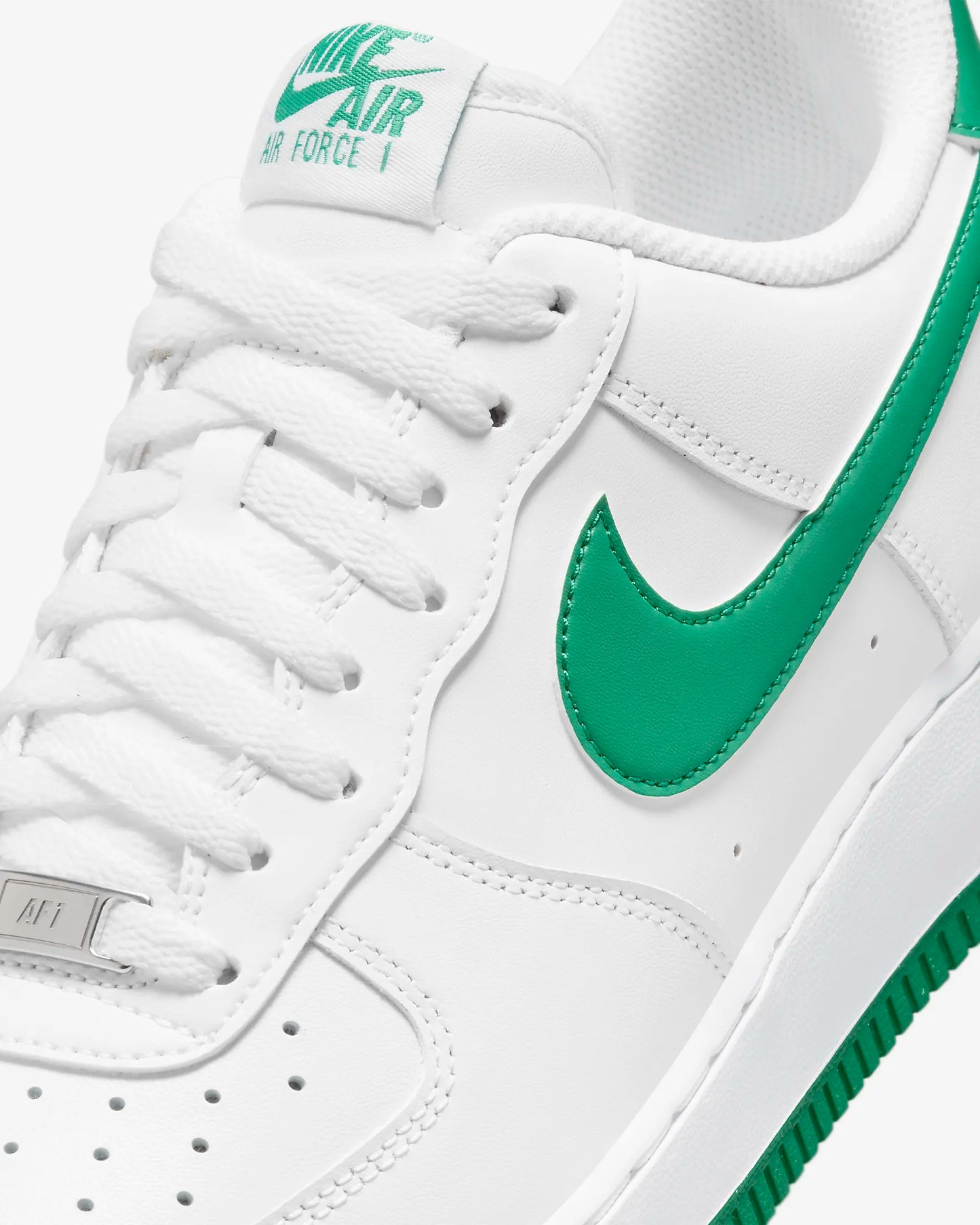 NIKE AIR FORCE 1 '07 WHITE/GREEN
