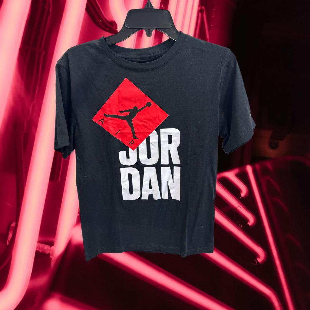 JORDAN BOYS BLACK AIR TEE