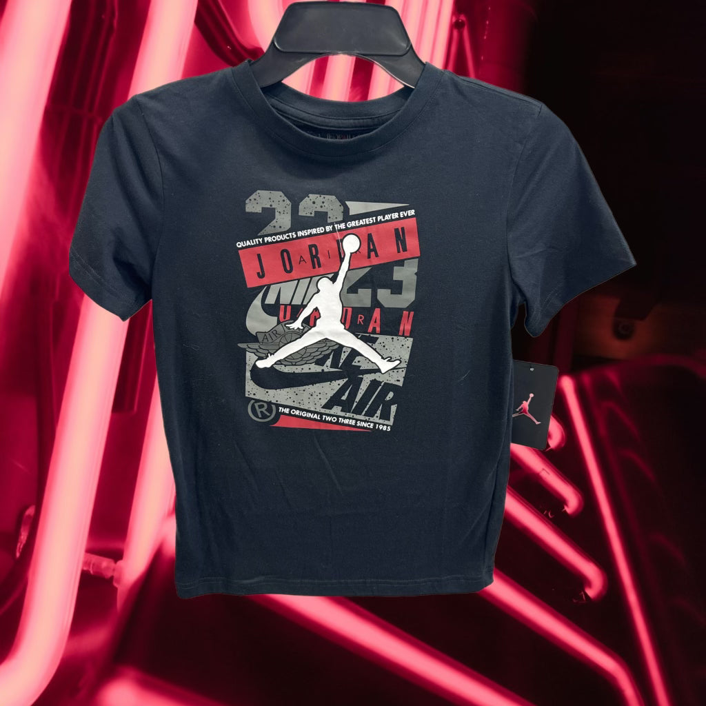 JORDAN BOYS BLACK “23” TEE