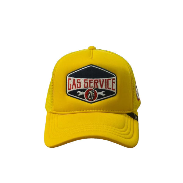 YELLOW GAS SERVICE TRUCKER HAT